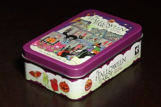 Halloween Tarot | Таро Хелловін (у жерстяній коробці) - уцінка 8834 фото