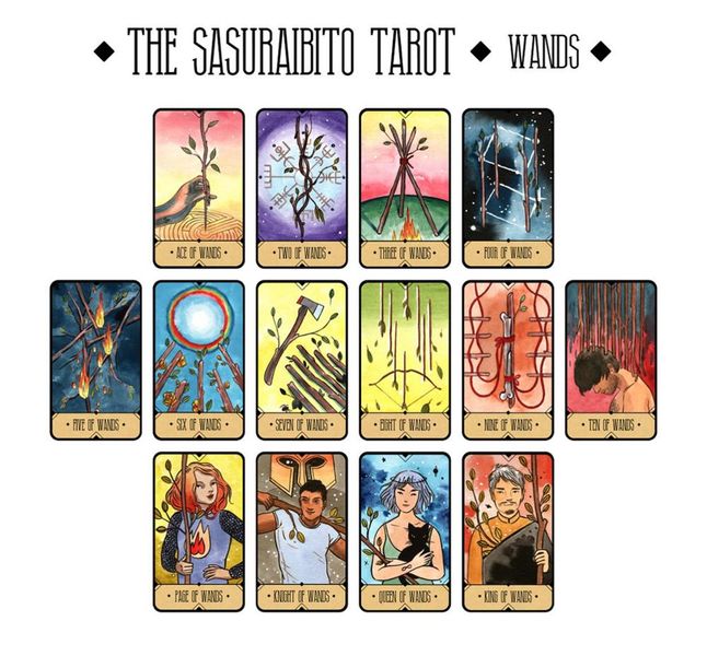 Sasuraibito Tarot | Таро Сасураибито 50501 фото