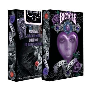 Покерні карти Bicycle Dark Hearts (Anne Stokes) 6688 фото