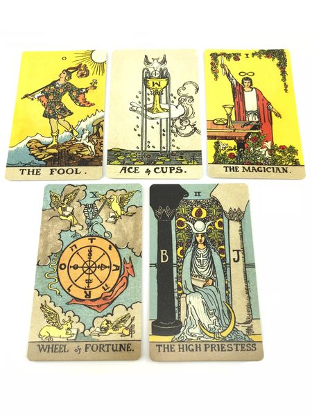 Smith-Waite Borderless Edition Tarot | Таро Уэйта-Смит, безрамочная (уменьшенная) 134243 фото