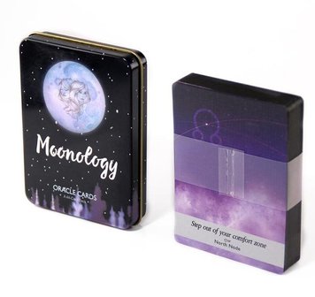 Оракул Лунология | Moonology (в жестяной коробочке, с черным срезом) - УЦЕНКА 101318 фото