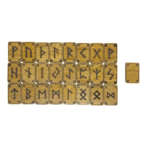 Руны из дуба rd004 фото