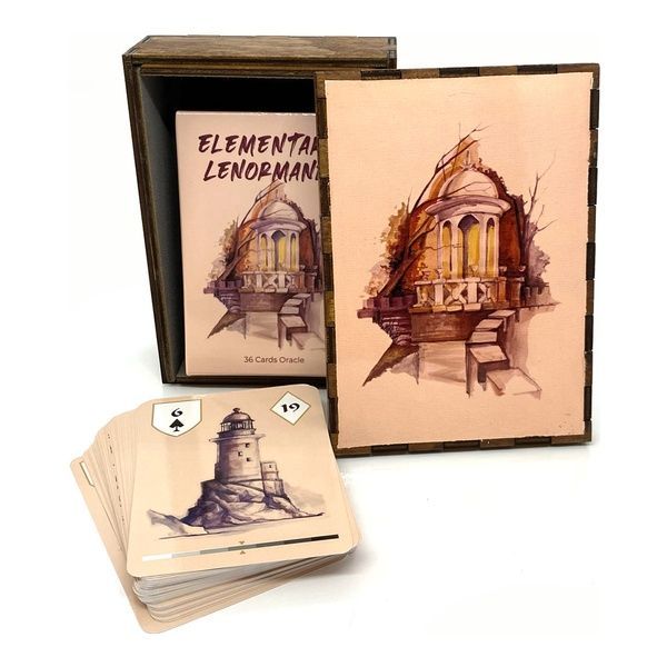 Шкатулка с печатью &laquo;Elementary Lenormand&raquo; 61513 фото