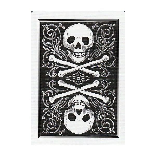 Покерні карти Bicycle Skull 6709 фото