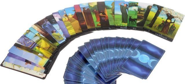 Silver Witchcraft Tarot | Срібне Чаклунське Таро (подарунковий набір) 29369 фото