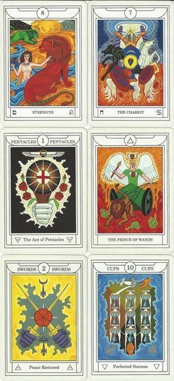 Купить Golden Dawn Magical Tarot | Магическое Таро Золотой Зари