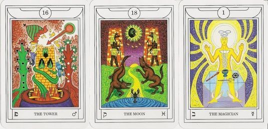 Купить Golden Dawn Magical Tarot | Магическое Таро Золотой Зари