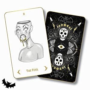 Macabre Tarot pocket | Таро Макабре у металевій коробці 96609 фото