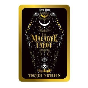 Macabre Tarot pocket | Таро Макабре у металевій коробці 96609 фото