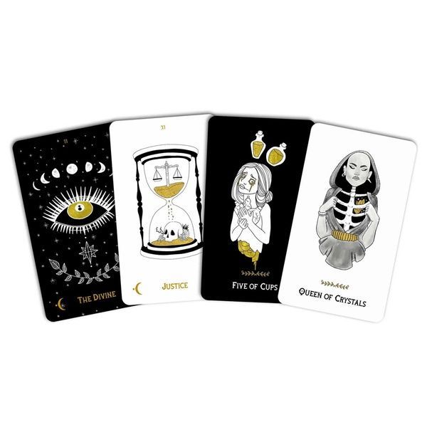 Macabre Tarot pocket | Таро Макабре у металевій коробці 96609 фото