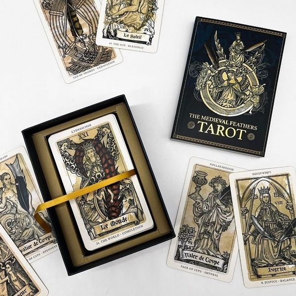 The Medieval Feathers Tarot | Таро Средньовічного Пір'я 10849 фото