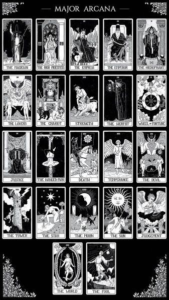 Black Ritual Tarot | Таро Черного Ритуала k000019 фото