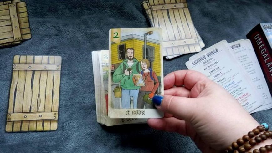 Омегаленд Таро | Omegaland Tarot 8815 фото