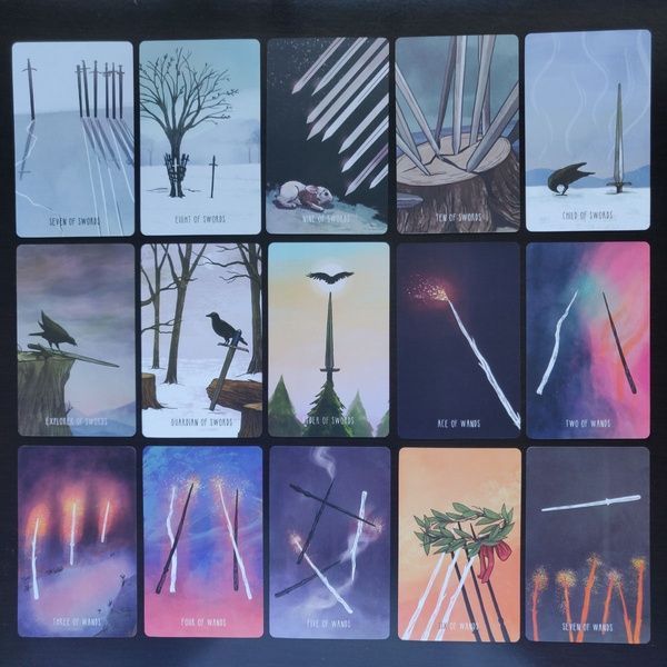 Spacious Tarot | Просторове Таро (в жерстяній коробочці, з рожевим зрізом) - УЦІНКА 111906 фото