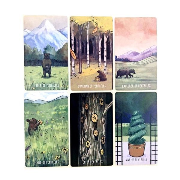 Spacious Tarot | Просторове Таро (в жерстяній коробочці, з рожевим зрізом) - УЦІНКА 111906 фото