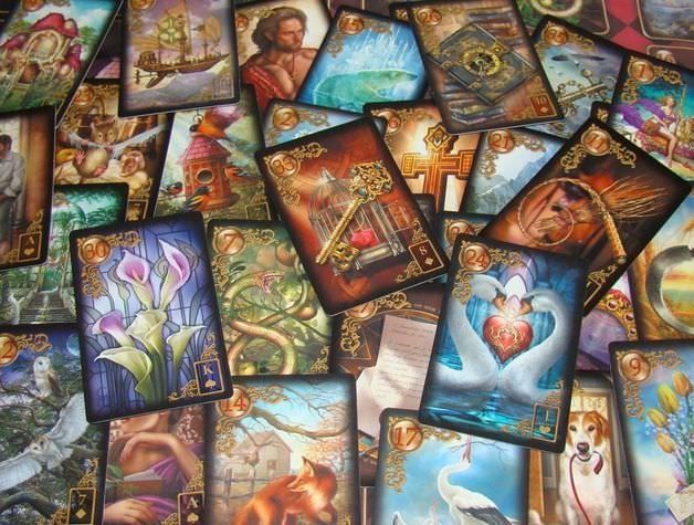 Золоті мрії Ленорман (розширена) Gilded Reverie Lenormand expanded - уцінка 12760 фото