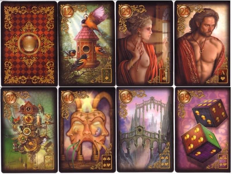 Золоті мрії Ленорман (розширена) Gilded Reverie Lenormand expanded - уцінка 12760 фото