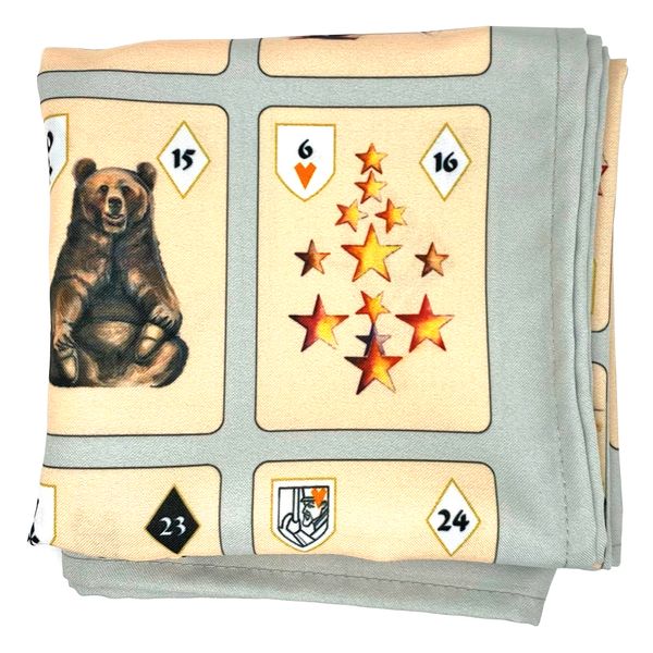 Скатерть для большого расклада Ленорман (Elementary Lenormand) 54739 фото