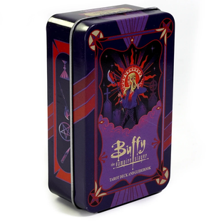 Buffy Tarot | Таро Баффі (у жерстяній коробочці, з червоним зрізом) 130273 фото