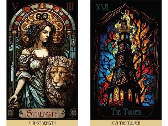 Купить Stained Glass Tarot | Таро Витражей 103158 в интернет