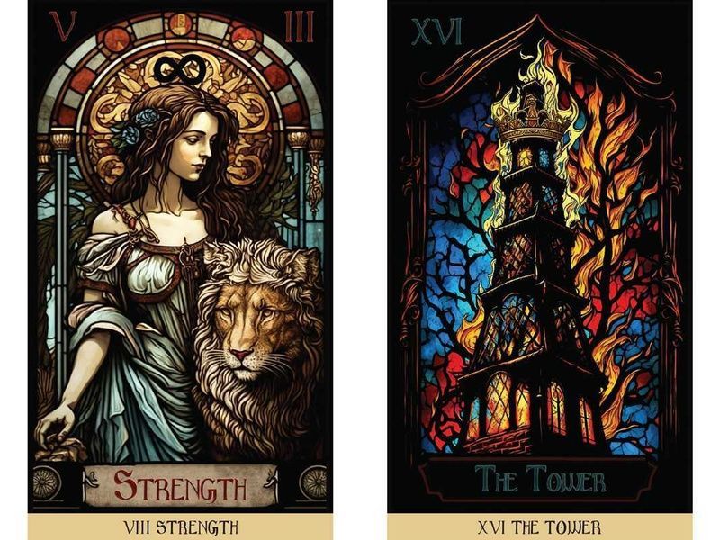 Stained Glass Tarot | Таро Вітражів 103158 фото