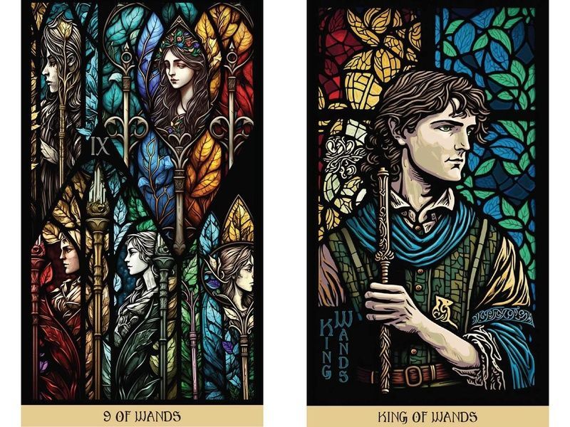 Stained Glass Tarot | Таро Вітражів 103158 фото