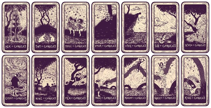 Light Visions Tarot | Таро Видения Света (в жестяной коробочке, с золотым срезом) - УЦЕНКА 101314 фото