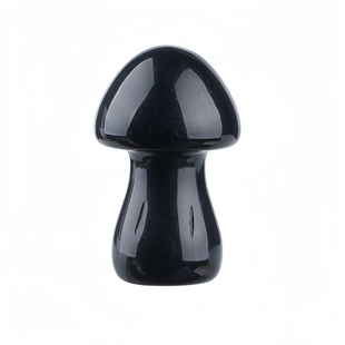 Фигурка гриб обсидиан fig2486 фото