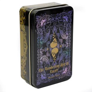Wondering Spirit Tarot | Таро Блукаючого Духа (у жерстяній коробочці, з кольоровим зрізом) 130273 фото