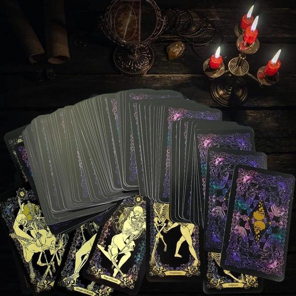 Wondering Spirit Tarot | Таро Блукаючого Духа (у жерстяній коробочці, з кольоровим зрізом) 130273 фото