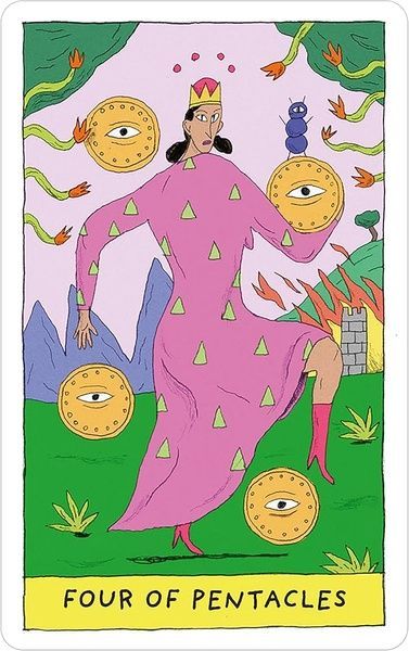 Whimsical Witch Tarot | Таро Чудернацької Відьми (у жерстяній коробочці) 97176 фото