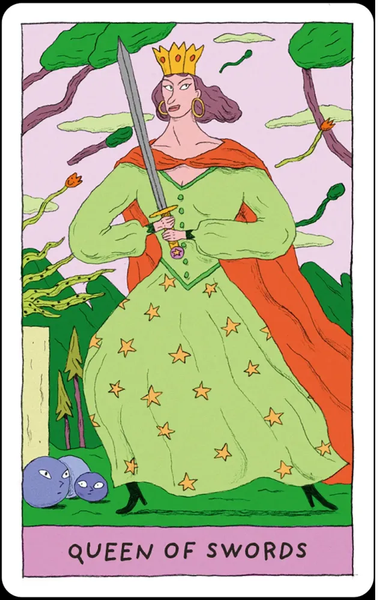 Whimsical Witch Tarot | Таро Чудернацької Відьми (у жерстяній коробочці) 97176 фото