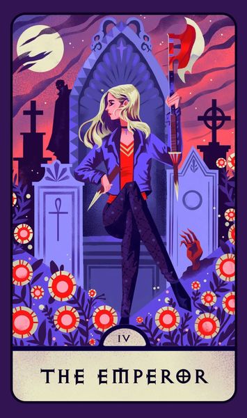 Buffy the Vampire Slayer Tarot | Таро Баффи Истребительницы Вампиров 132244 фото