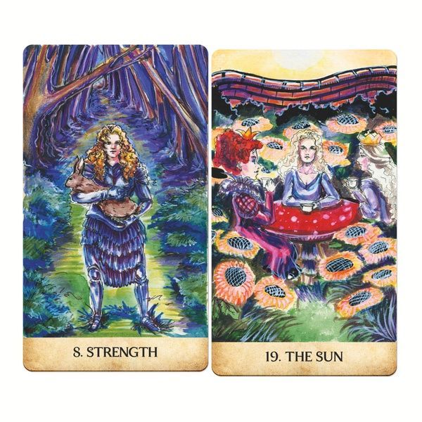Burton's Wonderland Tarot | Таро Страны Чудес Бертона 132353 фото