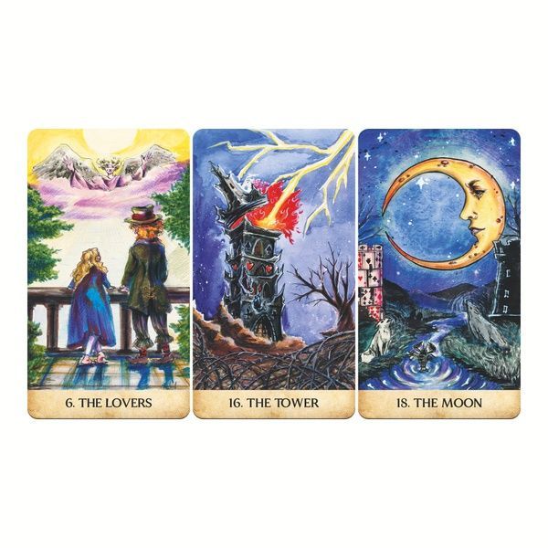 Burton's Wonderland Tarot | Таро Страны Чудес Бертона 132353 фото