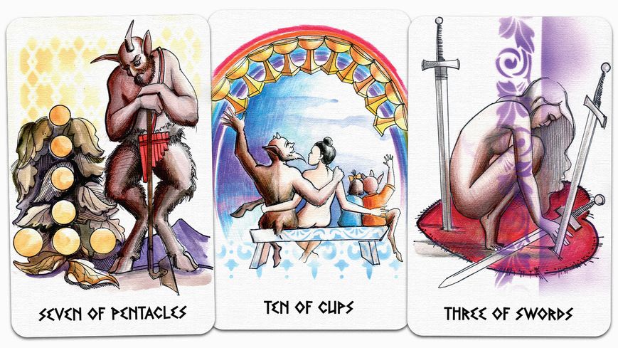 Satyrs & Nymphs Tarot | Таро Сатирів і Німф 2107644 фото