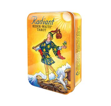 Radiant Rider-Waite Tarot | Яскраве Таро Райдера-Уейта (у жерстяній коробці)  - УЦЕНКА 5434 фото