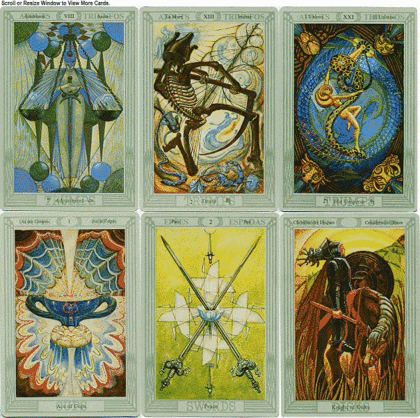 Aleister Crowley Swiss Pocket Thoth Tarot | Таро Тота Алистера Кроули карманные 140143 фото