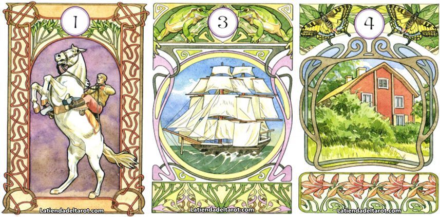 Ленорман Ар-Нуво | Art Nouveau Lenormand 14621 фото