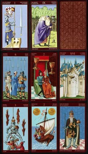 Купить Таро Средневековое | Medieval Tarot 8192 в интернет