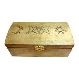 Скриня прямокутна Триєдина богиня (21&times;11 см) 4375 фото
