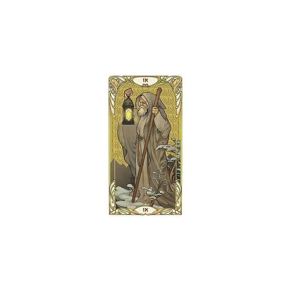 Золотое Таро Ар Нуво - Старшие Арканы | Golden Art Nouveau Tarot (Grand Trumps) - уценка 142692 фото