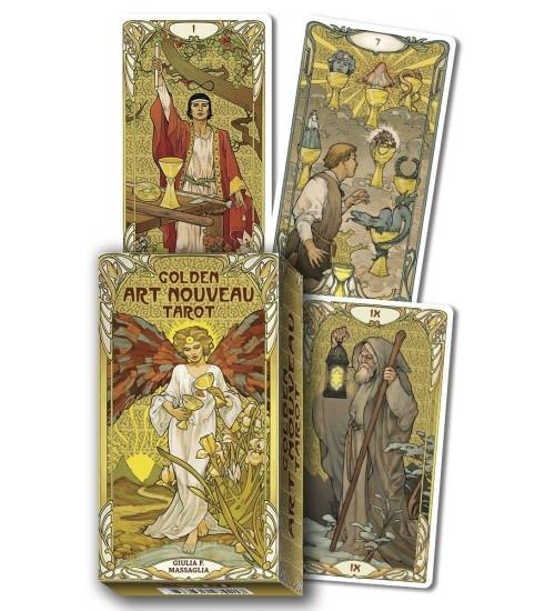 Золоте Таро Ар Нуво | Golden Art Nouveau Tarot 22114 фото