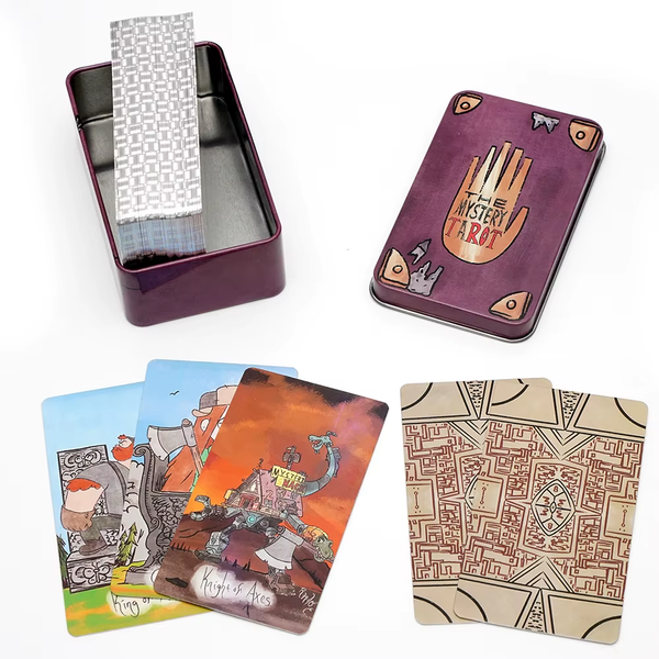 The Mystery Tarot (в жерстяній коробочці, зі срібним зрізом) 140099 фото