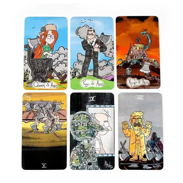 The Mystery Tarot (в жерстяній коробочці, зі срібним зрізом) 140099 фото