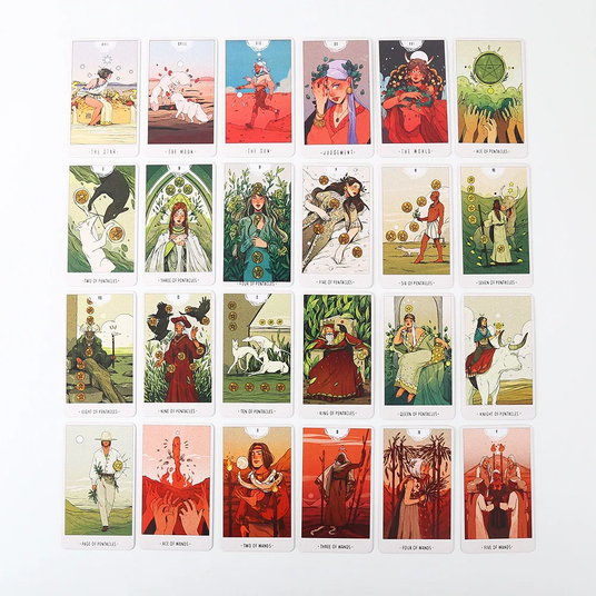 Купить Таро Белого Божества | White Numen Tarot (в жестяной