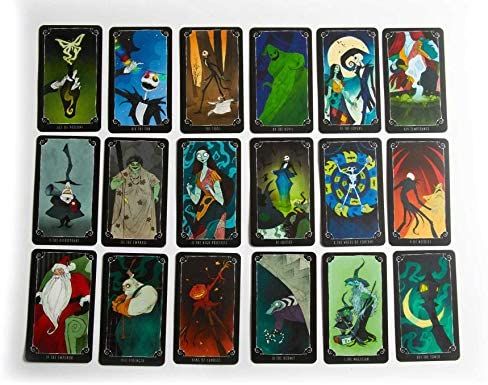 Таро Кошмар Перед Різдвом | The Nightmare Before Christmas Tarot (у жерстяній коробочці, з синім зрізом) 109365 фото