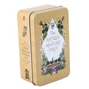 Antique Anatomy Tarot | Таро Античної Анатомії (в жерстяній коробочці, із золотим зрізом) 130265 фото