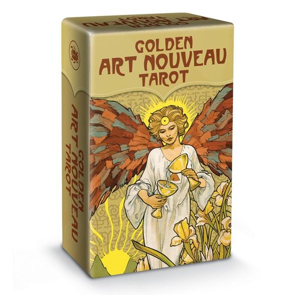 Золотое Таро Ар Нуво (мини) | Golden Art Nouveau Tarot (mini) 66975 фото