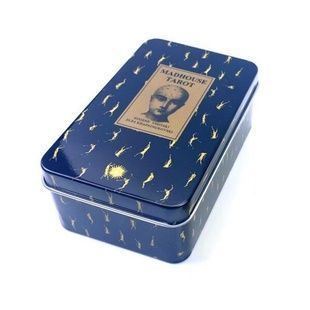 Madhouse Tarot | Таро Божевільного Дому (в жерстяній коробочці, із золотим зрізом) - уцінка 111883 фото